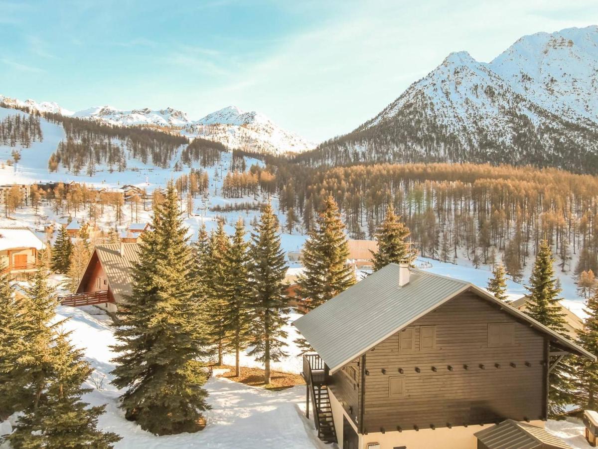 Studio Avec Balcon A Montgenevre, Animaux Acceptes - Fr-1-330D-35 Екстериор снимка