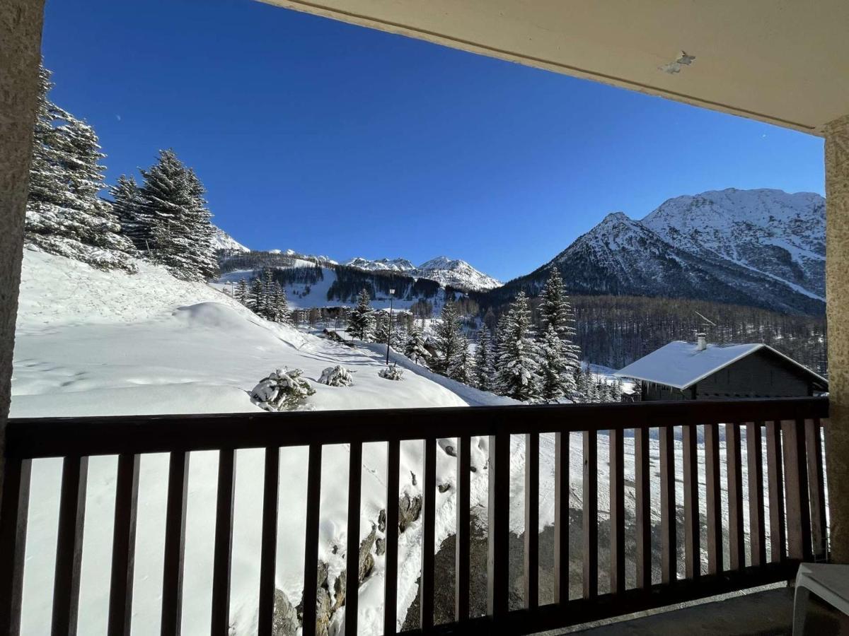 Studio Avec Balcon A Montgenevre, Animaux Acceptes - Fr-1-330D-35 Екстериор снимка